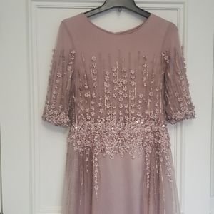 Teri Jon tulle and flower gown